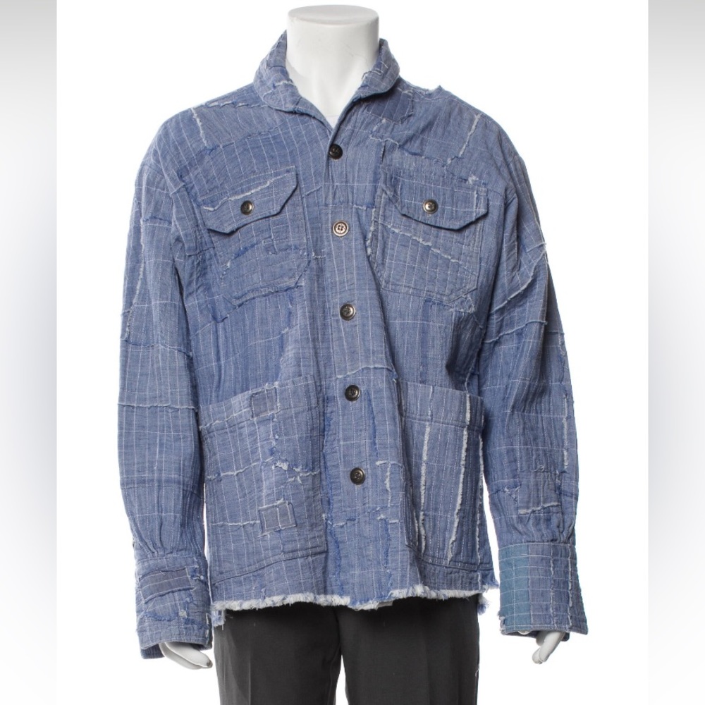 Greg Lauren denim Jacket